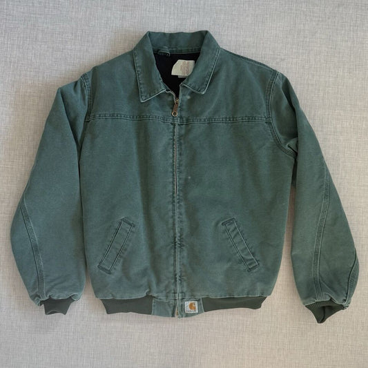 Small Rare Vintage Carhartt Santa Fe Jacket Teal Green Size S