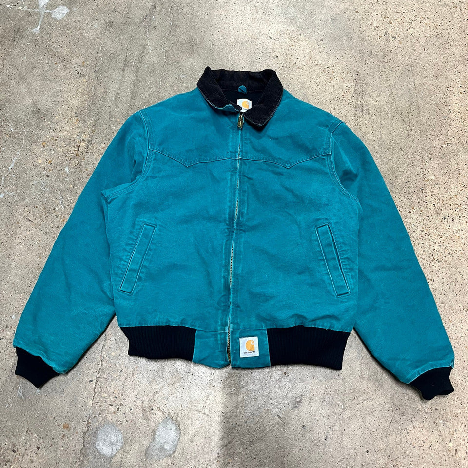 Carhartt Santa Fe Aqua Vintage Jacket Xl