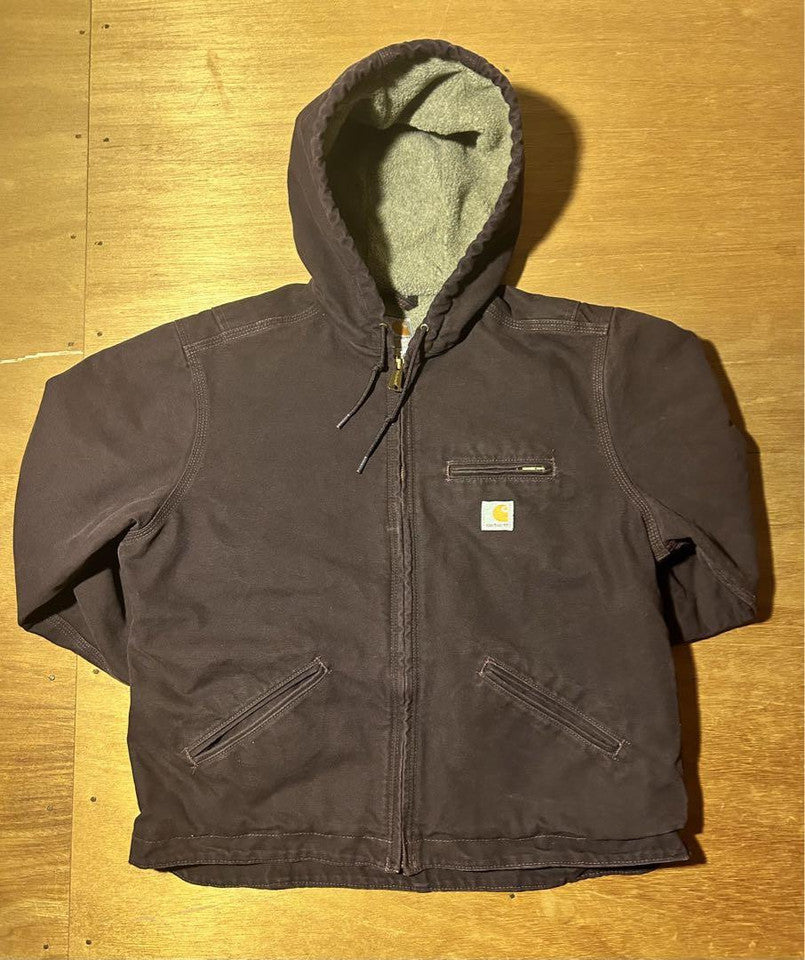 Carhartt Usa Active Jacket Rare Detroit Santa Fe Size L