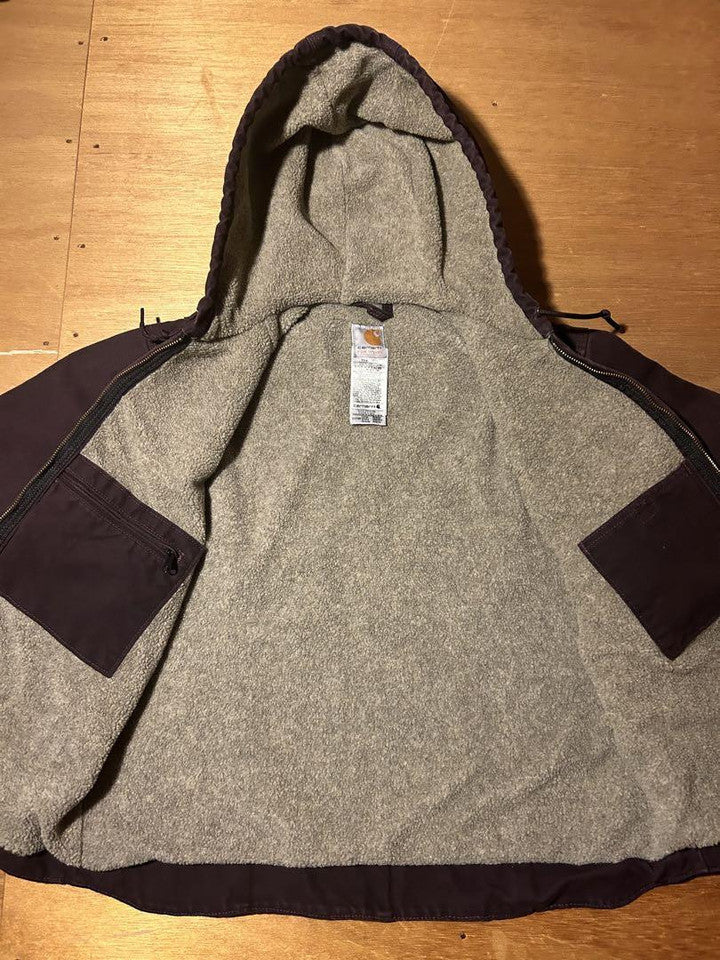 Carhartt Usa Active Jacket Rare Detroit Santa Fe Size L