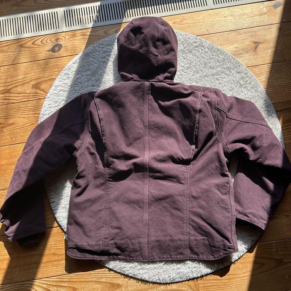 Carhartt Usa Active Jacket Rare Detroit Santa Fe Size L