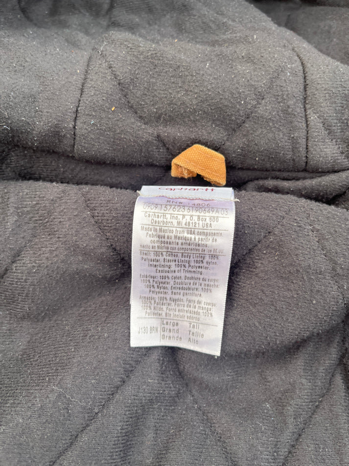 Faded Brown Carhartt Jacket Large