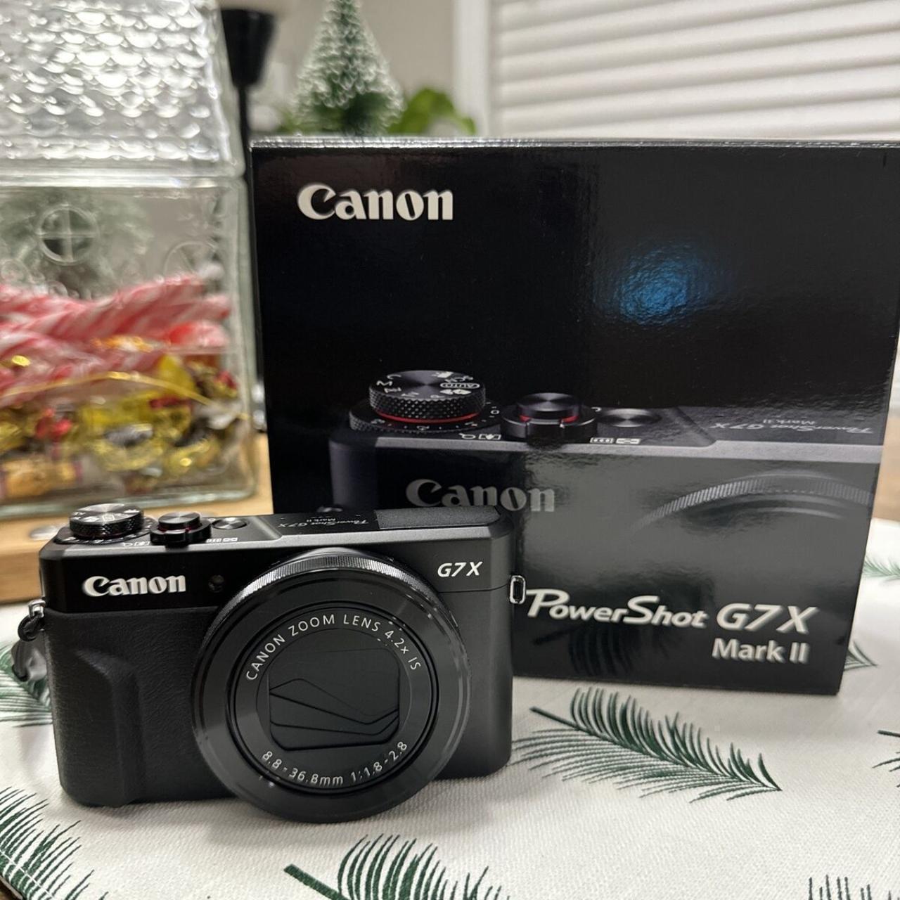 Canon G7X Mark II PowerShot Camera – Excellent Condition, Ideal for Vlogging &amp; Photography