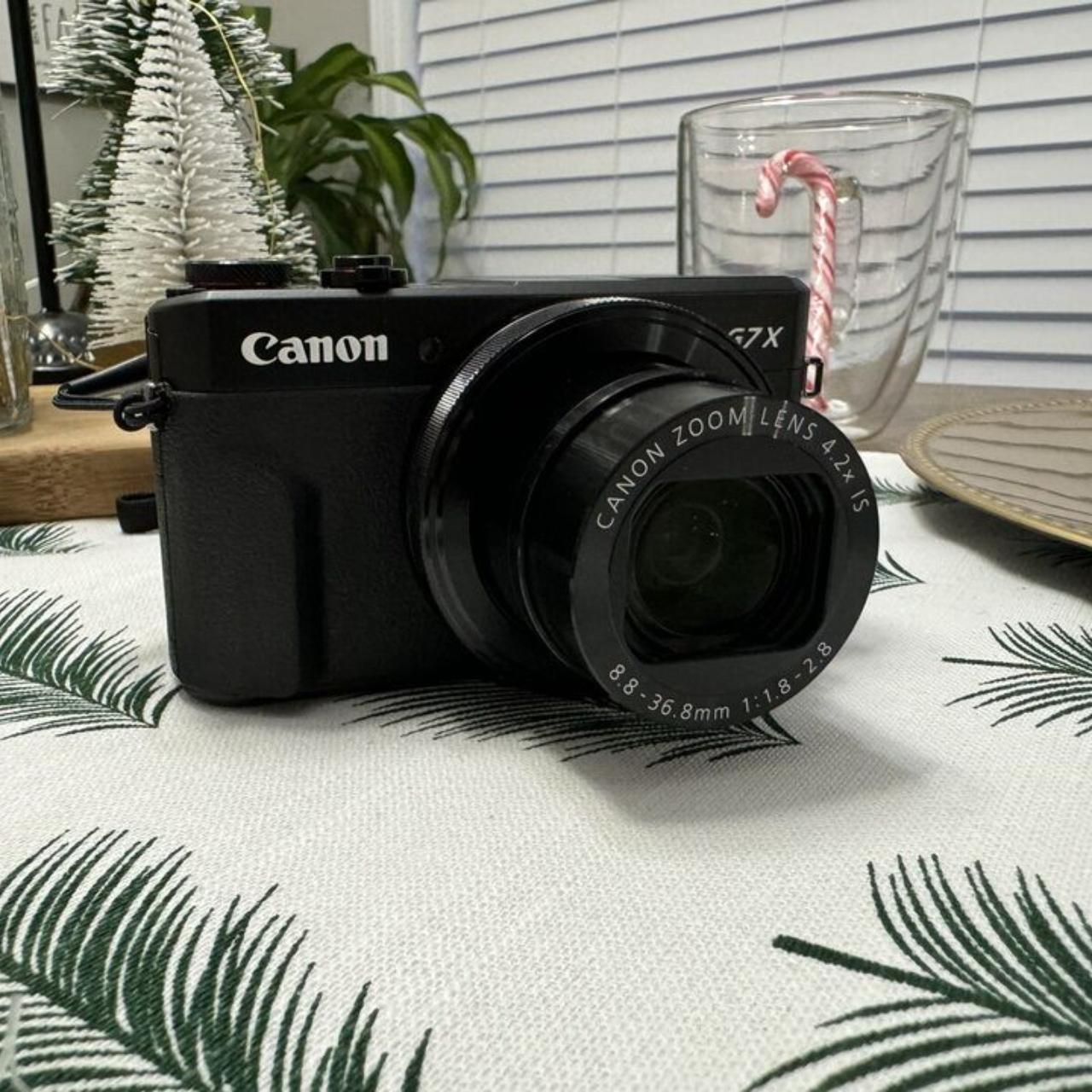 Canon G7X Mark II PowerShot Camera – Excellent Condition, Ideal for Vlogging &amp; Photography