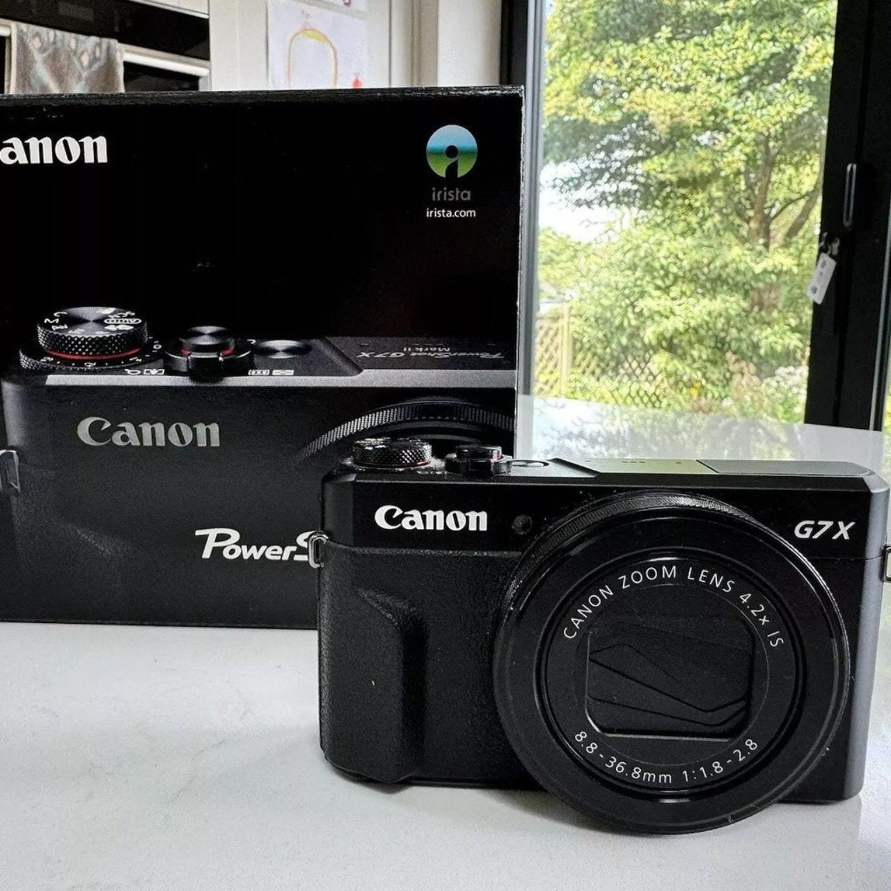 Canon G7X Mark II PowerShot Camera – Excellent Condition