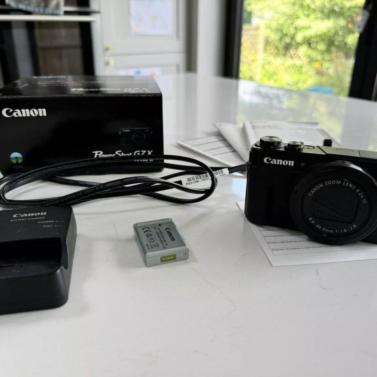 Canon G7X Mark II PowerShot Camera – Excellent Condition