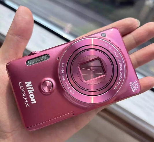 Nikon Coolpix S6900 Compact Digital Camera Built-In Wi-Fi PINK