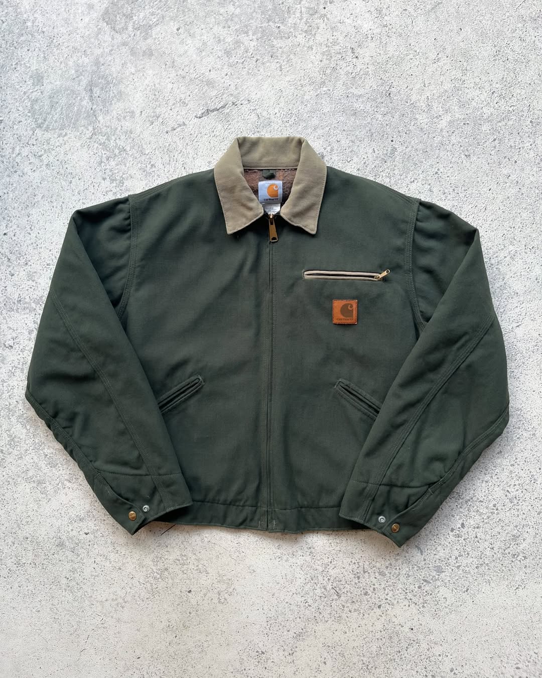 Carhartt Detroit Jacket J129 Olv Olive Colour