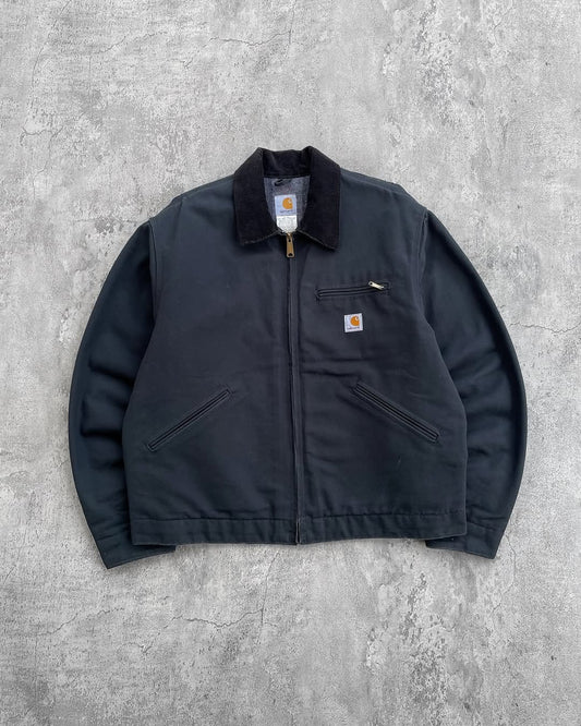 Super Black Carhartt Detroit Jacket J01 Blk