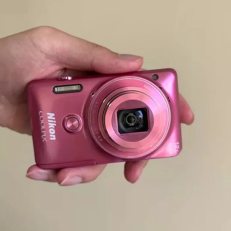 Nikon Coolpix S6900 Compact Digital Camera Built-In Wi-Fi PINK