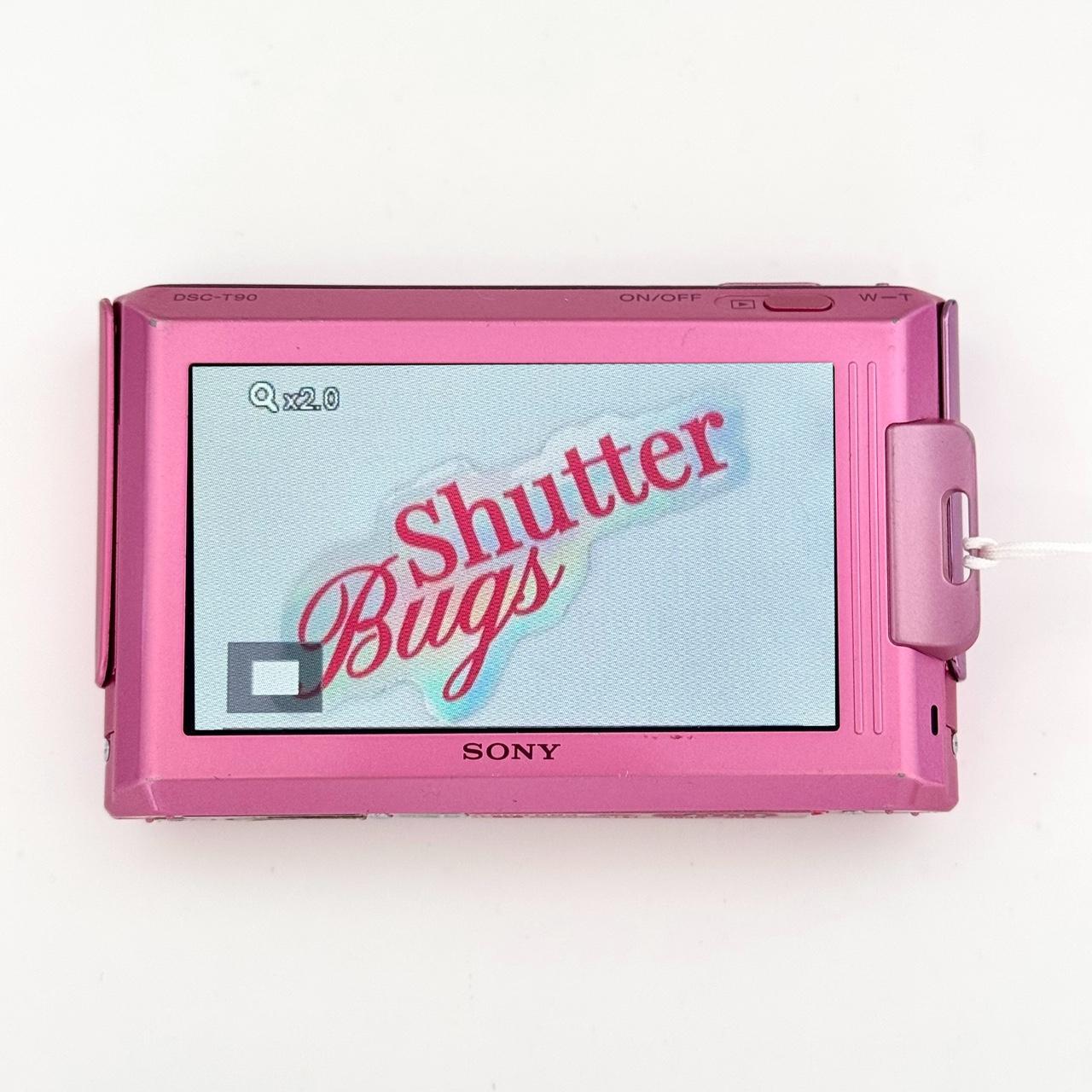 Sony CyberShot T90 Hot Pink Digital Camera 🎀 ⊹˚.♡...