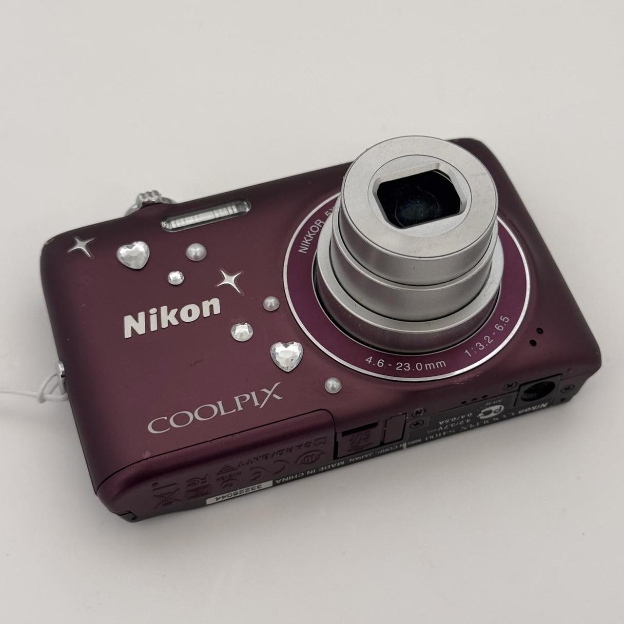 Nikon Coolpix S4100 Digital Camera 💿 ₊˚ 🍇 Plum...