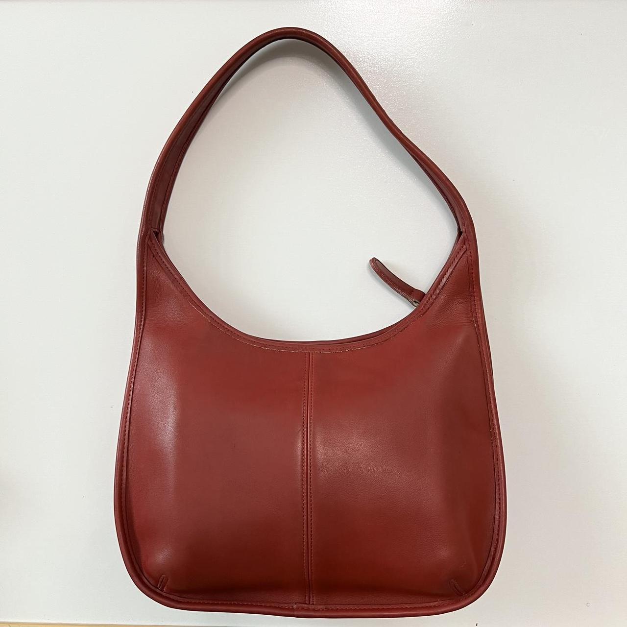 Vintage Coach Ergo Zip Hobo 9025 redYear made:...