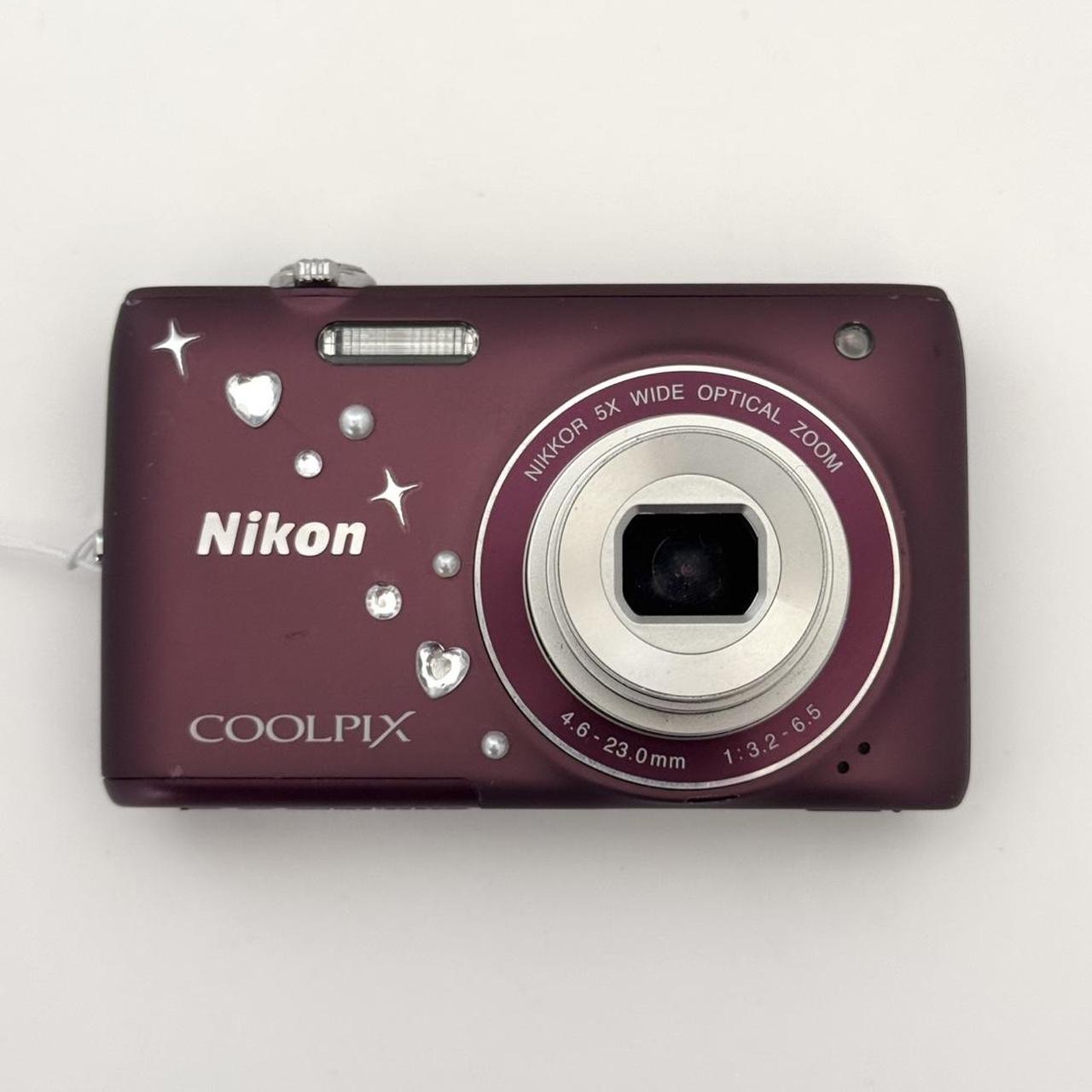 Nikon Coolpix S4100 Digital Camera 💿 ₊˚ 🍇 Plum...