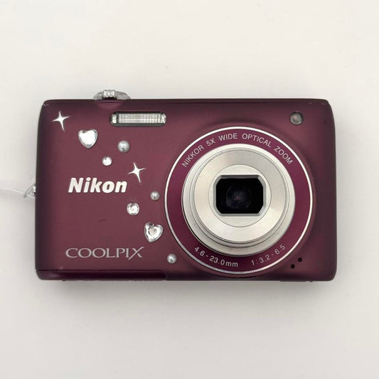 Nikon Coolpix S4100 Digital Camera 💿 ₊˚ 🍇 Plum...