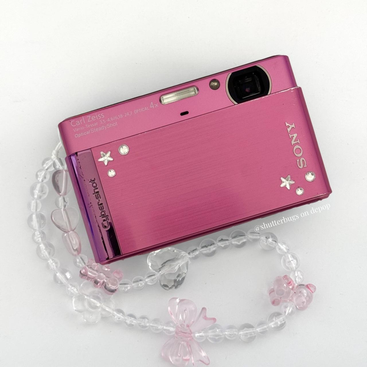 Sony CyberShot T90 Hot Pink Digital Camera 🎀 ⊹˚.♡...