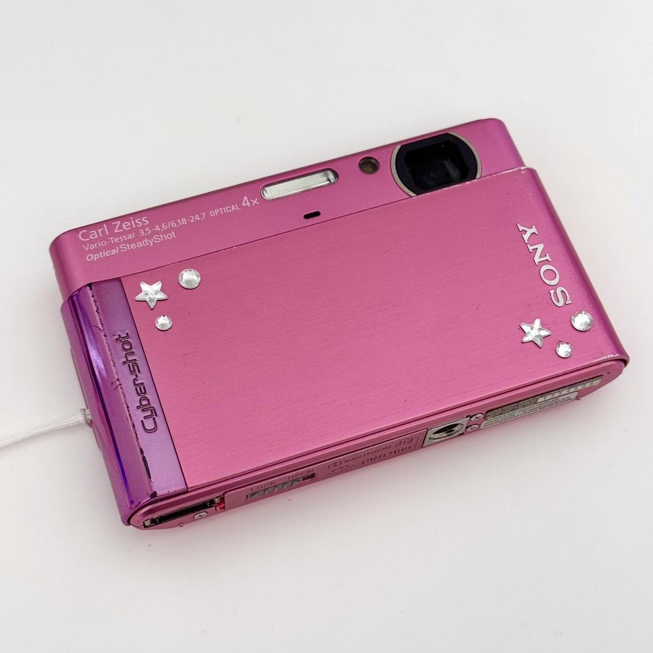 Sony CyberShot T90 Hot Pink Digital Camera 🎀 ⊹˚.♡...